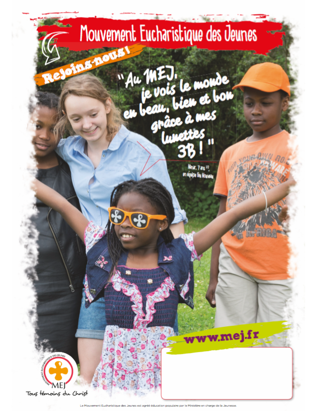 Affiche "Lunettes 3B"