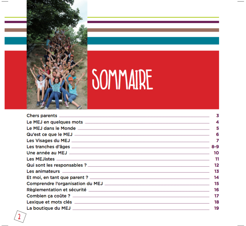 Livret des parents