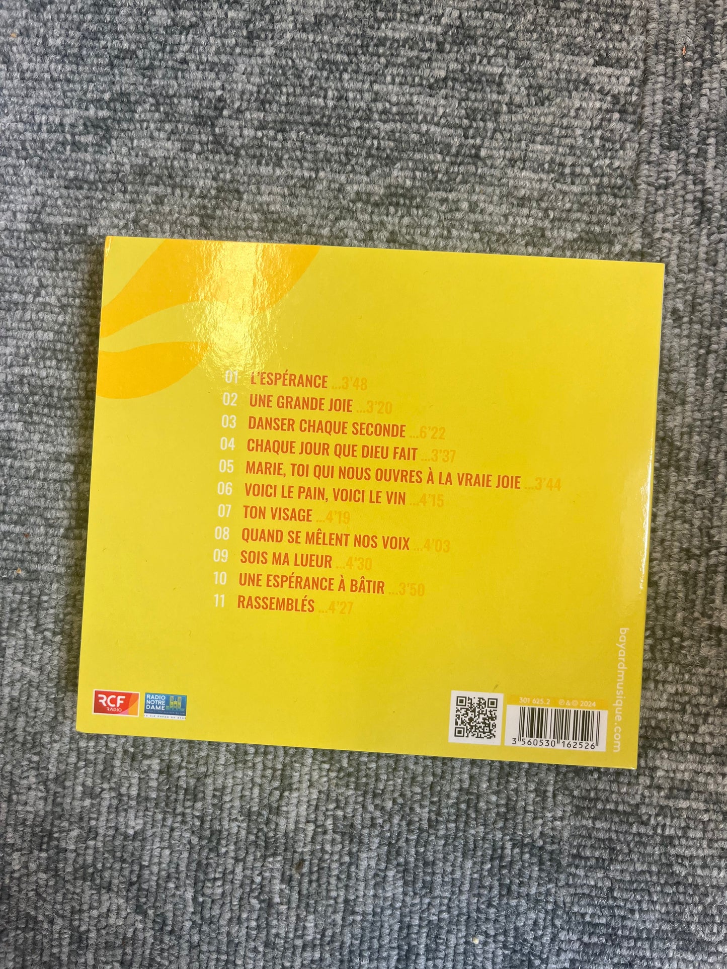 Album Etincelles, Qu’il y ait de la lumière !